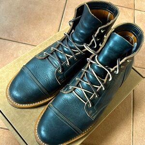 Truman Boots - Black Cypress Teacore. Size 10.5D (Lightly Worn)